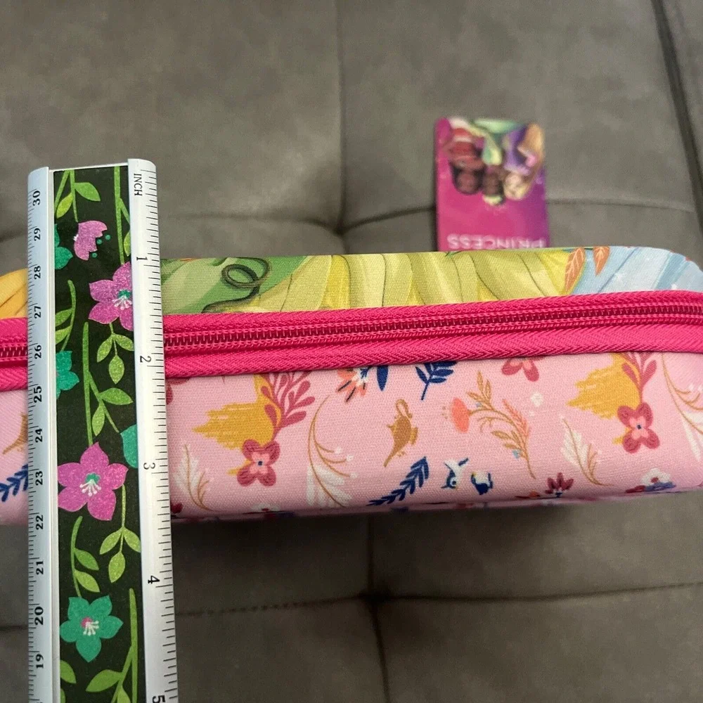 Disney's Princesses Belle, Cinderella, & Tiana‎ Zippered Pencil Case